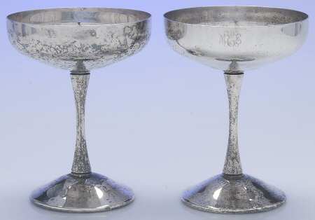Silverplate Hollowware Champagne/Sherbet - Set of 2