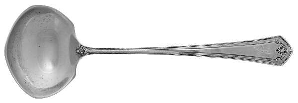 Adrienne (Sterling, 1919) Solid Piece Cream Ladle