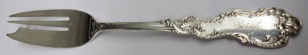 Baronial (Sterling, 1890) Individual Pie Fork