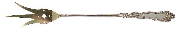 Baronial (Sterling, 1890) Large Lettuce Serving Fork