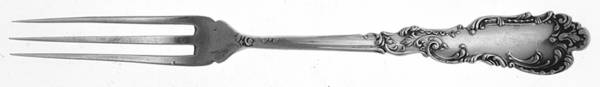 Baronial (Sterling, 1890) Strawberry Fork