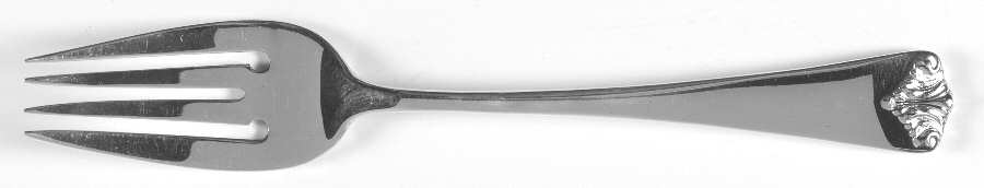 Chippendale-Old (Sterling, 1917) Individual Salad Fork