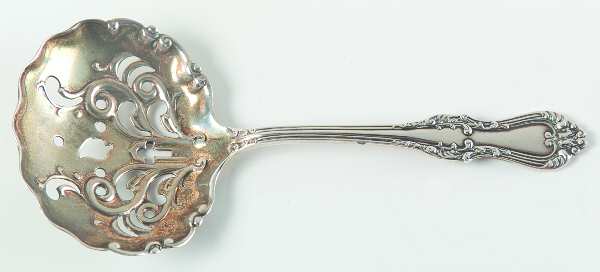 Countess (Sterling, 1928) Solid Bon Bon Spoon with Pierced Bowl