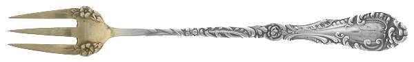 Crystal (Sterling, 1895, 1922) Cocktail/Seafood Fork