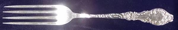 Crystal (Sterling, 1895, 1922) Fork
