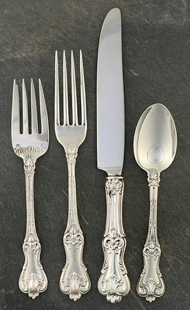 Federal Cotillion (Sterling, 1901, No Monograms) 4 Piece Place Size Setting