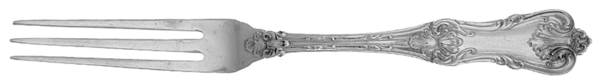 Federal Cotillion (Sterling, 1901, No Monograms) Strawberry Fork