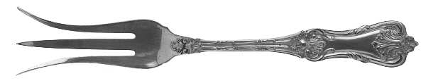 Federal Cotillion (Sterling, 1901, No Monograms) Lemon Fork