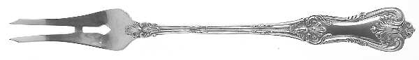 Federal Cotillion (Sterling, 1901, No Monograms) Olive Fork