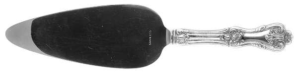 Federal Cotillion (Sterling, 1901, No Monograms) Pie Server with Stainless Blade