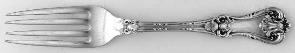 Federal Cotillion (Sterling, 1901, No Monograms) Solid Youth Tea Fork