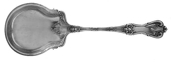 Federal Cotillion (Sterling, 1901, No Monograms) Small Solid Berry/Casserole Spoon