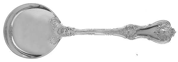 Federal Cotillion (Sterling, 1901, No Monograms) Round Bowl Soup Spoon (Cream Soup)