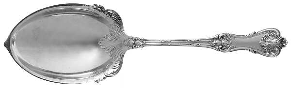 Federal Cotillion (Sterling, 1901, No Monograms) Vegetable Serving Spoon (Solid)