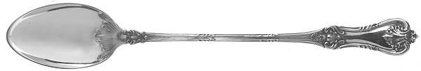 Federal Cotillion (Sterling, 1901, No Monograms) Iced Tea Spoon