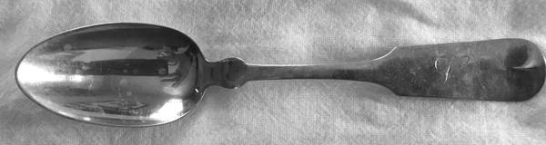Fiddle (Sterling, 1886) Teaspoon