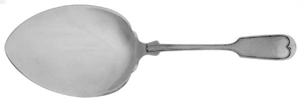 Fiddle Thread (Sterling, 1902, No Monos) Large Solid Pie Knife