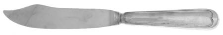 Fiddle Thread (Sterling, 1902, No Monos) Individual Fish Knife with Stainless Blade
