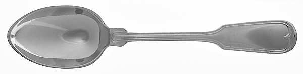 Fiddle Thread (Sterling, 1902, No Monos) Demitasse Spoon