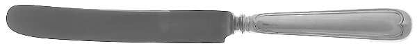 Fiddle Thread (Sterling, 1902, No Monos) Old French Hollow Knife with Bolster