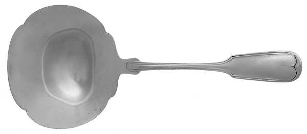 Fiddle Thread (Sterling, 1902, No Monos) Solid Bon Bon Spoon by Frank Smith