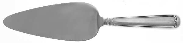 Fiddle Thread (Sterling, 1902, No Monos) Pie Server with Stainless Blade