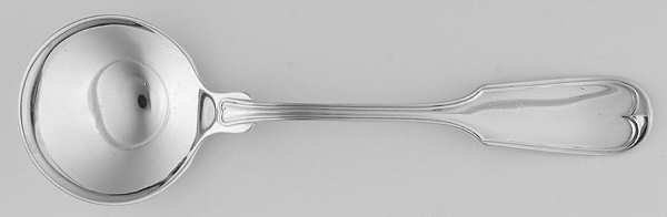 Fiddle Thread (Sterling, 1902, No Monos) Round Bowl Soup Spoon (Bouillon)