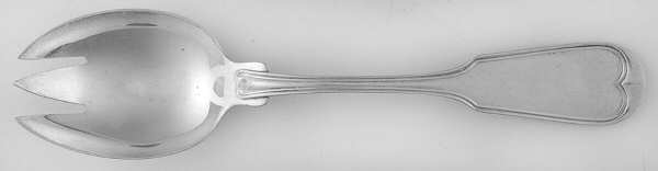Fiddle Thread (Sterling, 1902, No Monos) Ice Cream Fork CM