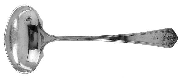 Georgian Garland (Sterling, 1914) Solid Gravy Ladle