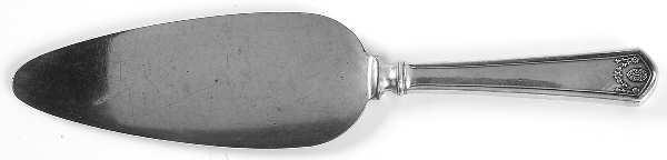 Georgian Garland (Sterling, 1914) Pie Server with Silverplate Blade