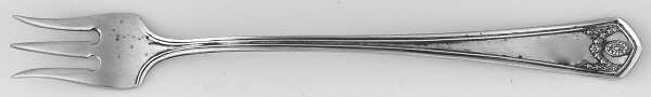 Georgian Garland (Sterling, 1914) Oyster Fork