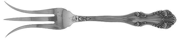 George VI (Sterling, 1912) Lemon Fork