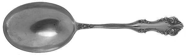George VI (Sterling, 1912) Vegetable Serving Spoon (Solid)