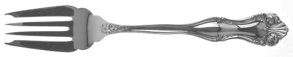 George VI (Sterling, 1912) Individual Solid Fish Fork