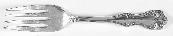 George VI (Sterling, 1912) Individual Salad Fork