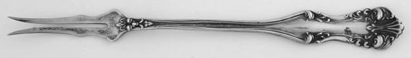 George VI (Sterling, 1912) Two-Tine Butter Pick