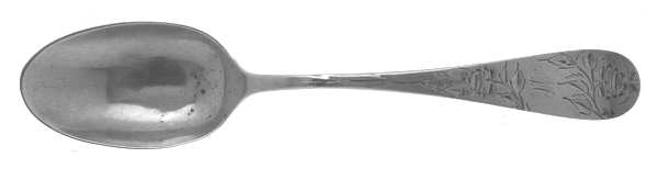 Jac Rose (Sterling, 1889) Dessert/Oval Soup Spoon