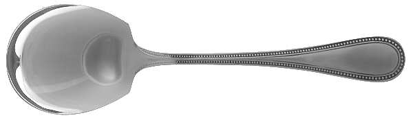 Knightsbridge (Stainless) Solid Smooth Casserole Spoon