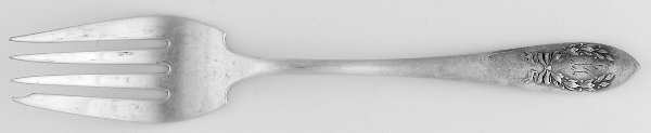 Laurel (Sterling, 1927) Individual Solid Fish Fork