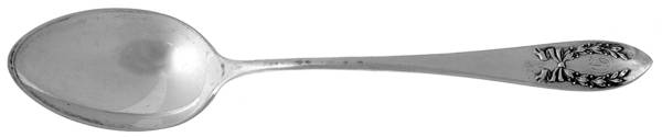 Laurel (Sterling, 1927) Monogram Five O'Clock Teaspoon