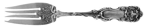 Lion (Sterling, 1903, No Monograms) Individual Salad Fork