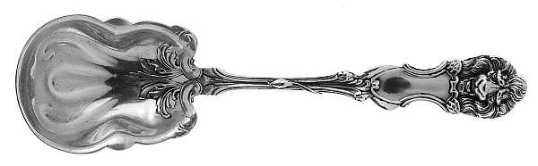 Lion (Sterling, 1903, No Monograms) Sugar Shell Spoon