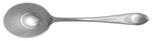 Martha Washington (Sterling, 1923, No Monos) Large Chocolate Spoon