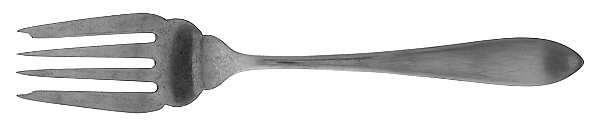 Martha Washington (Sterling, 1923, No Monos) Individual Salad Fork