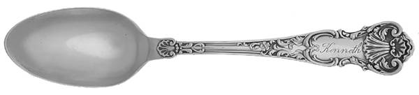 No. 10 (Sterling, 1917) Monogram Teaspoon