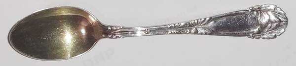 Oak (Sterling, 1912, Monograms) Demitasse Spoon