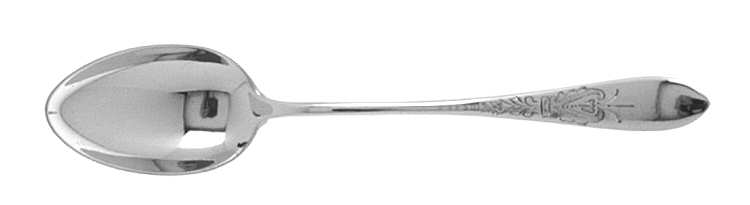 Old English Engraved (Sterling, 1890) Five O'Clock Teaspoon
