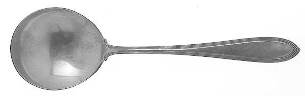 Pilgrim (Sterling, 1909) Round Bowl Soup Spoon (Bouillon)