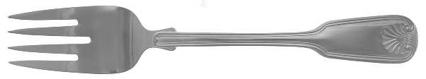 Plymouth Shell (Stainless) Individual Salad Fork
