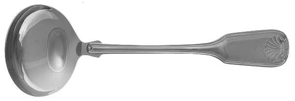 Plymouth Shell (Stainless) Solid Gravy Ladle